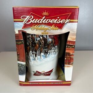 Budweiser Clydesdale's Holiday Beer Stein Mug 2006 Edition